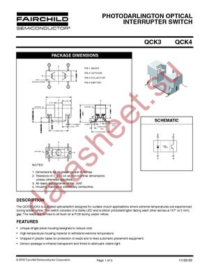 QCK3 datasheet  